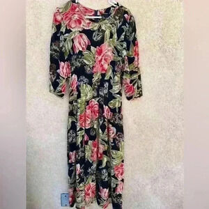 Anthony Mark Hankins Women’s Floral Dress